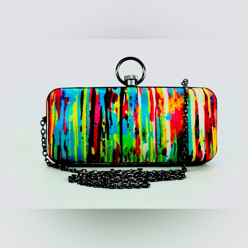 !!!Designer Bag!!! Prabal Gurung Multi Water Color Clutch